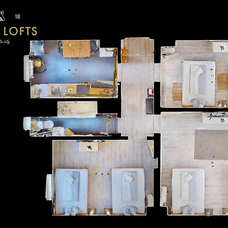 Apartment Lofts - Monteurwohnung Bis 6 Personen - Waschmaschine - Internet